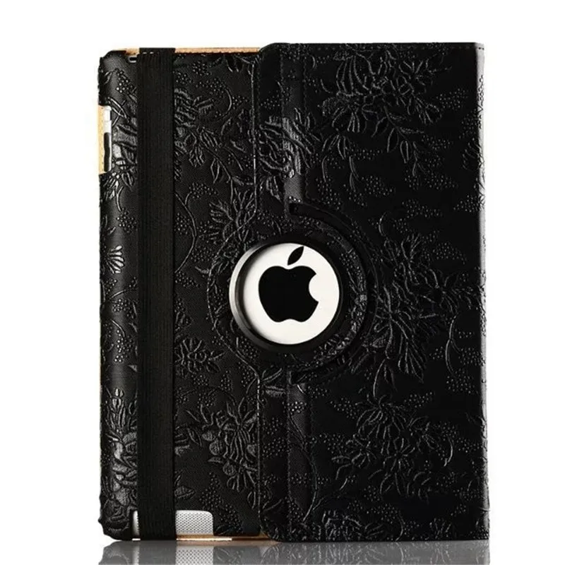 3D чехол с рисунком винограда для Ipad 2 3 Smart 360 Вращающийся флип Стенд PU кожаный
