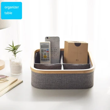 

Desktop Storage Basket Bra Underwear Makeup Brush Organizer 3/4/9/ Grids Bambo Non-Woven Fabric Wardrobe Socks Sundries Case