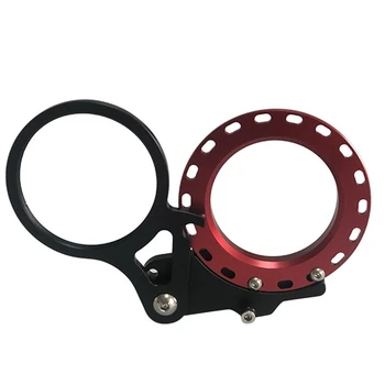 

ABUO-M52 Thread 52Mm Red Swing Macro Wet Lens Flip Adapter Mount Clamp Diving Filter for Underwater Waterproof Housings Case