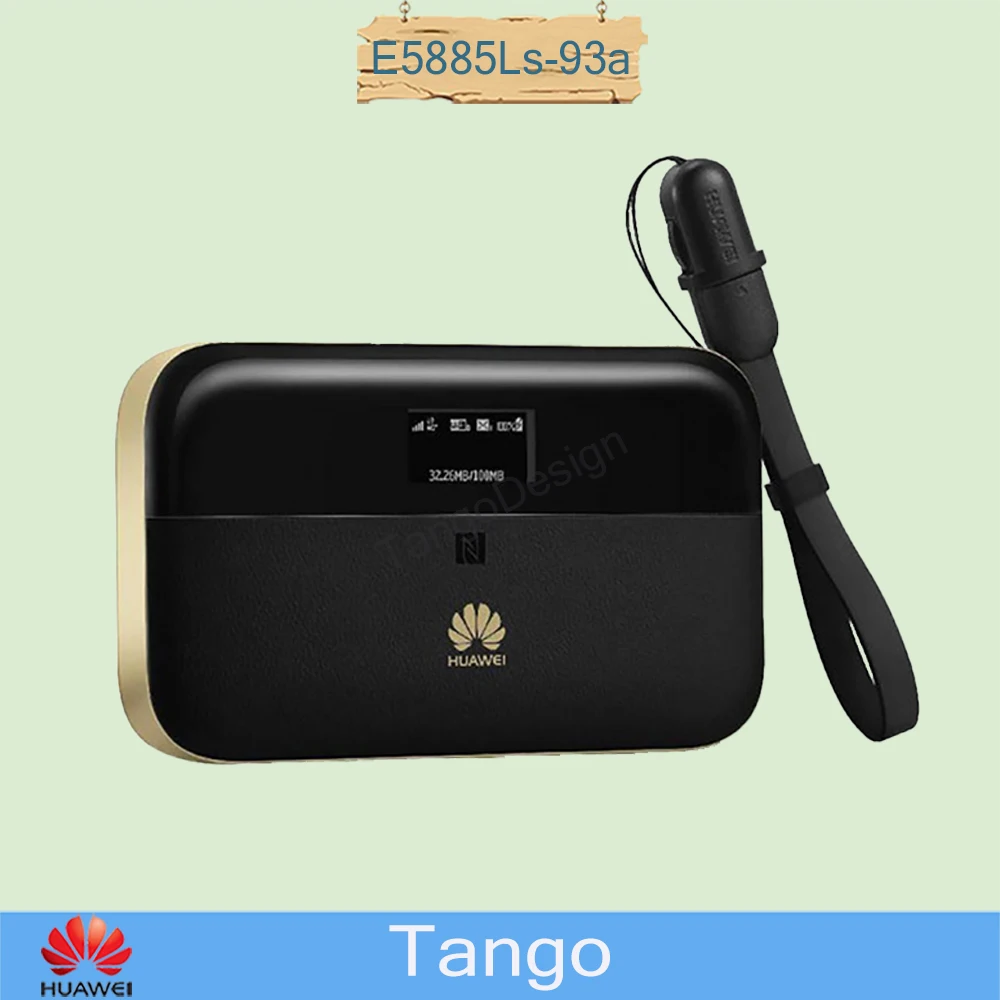 Huawei Mobile WiFi 2 Pro E5885Ls-93a 4G LTE Cat6 300 Мбит/с маршрутизатор с внешним аккумулятором 6400 мАч