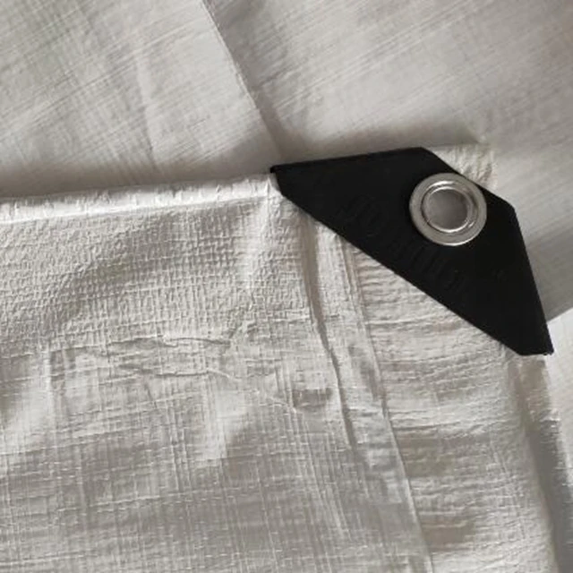 1 Db Fehér Fényvédő Kendő Megvastagodott Esőálló Otthoni Kerti Eső Vitorla Kültéri Védelmi Sátor Testreszabott Méret - Image 5