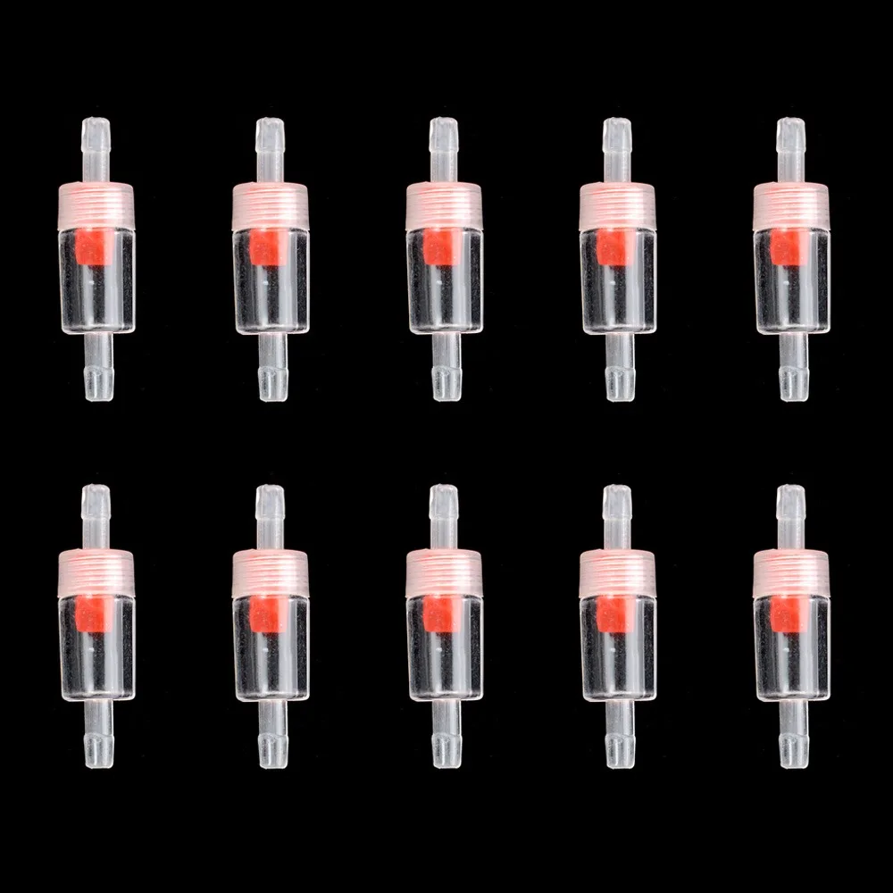 10pcs Check Valve 1 шт керамический аквариум укрытие для разведения пещеры укрытие трубка 4,8 см x 1,5 см для аквариума рыбы креветки Spawn - Цвет: 10pcs Check Valve