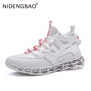 

Big Size Men Running Shoes New Trend Sneakers For Men Breathable Mesh Sport Shoes Outdoor Male Walking Shoes Fashion Trainers