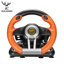 IBen PXN V3II гоночный Игровой руль USB Вибрация Двойной Мотор Складная Педаль для ПК/PS3/4/Xbox-One/переключатель рулевого колеса