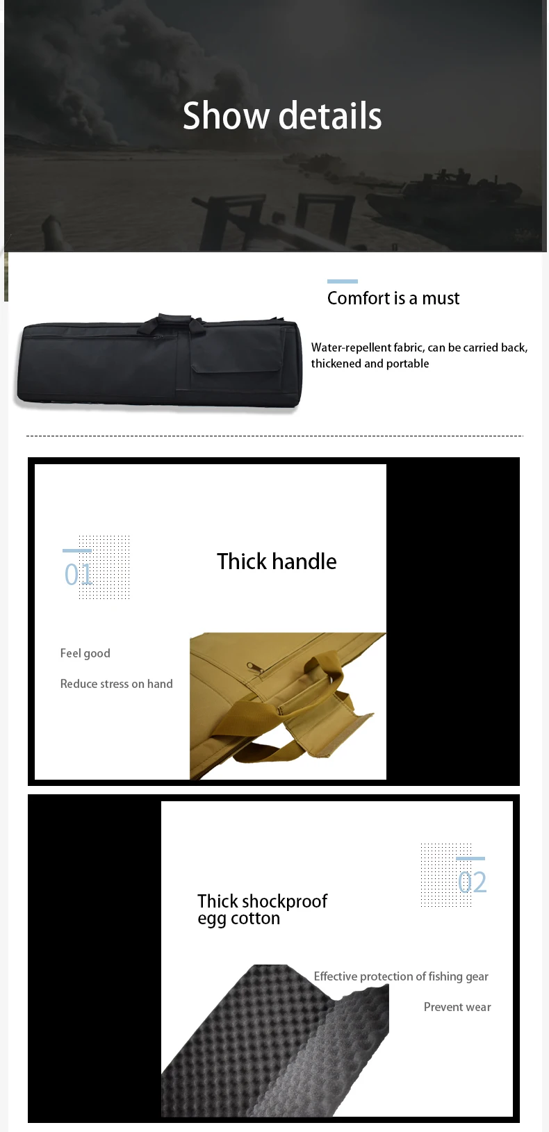 Bolsas p/ caça