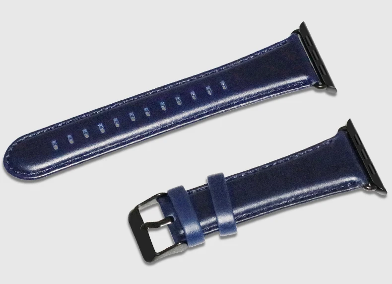 Ремешок для apple watch band 44 мм 40 мм масляный воск винтажный кожаный iwatch ремешок 42 мм 38 мм браслет ремешок для apple watch 5 4 3 2 1