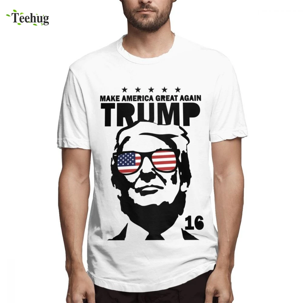 Хипстер для мальчика Дональд Трамп сделать Америку великолепной снова футболка