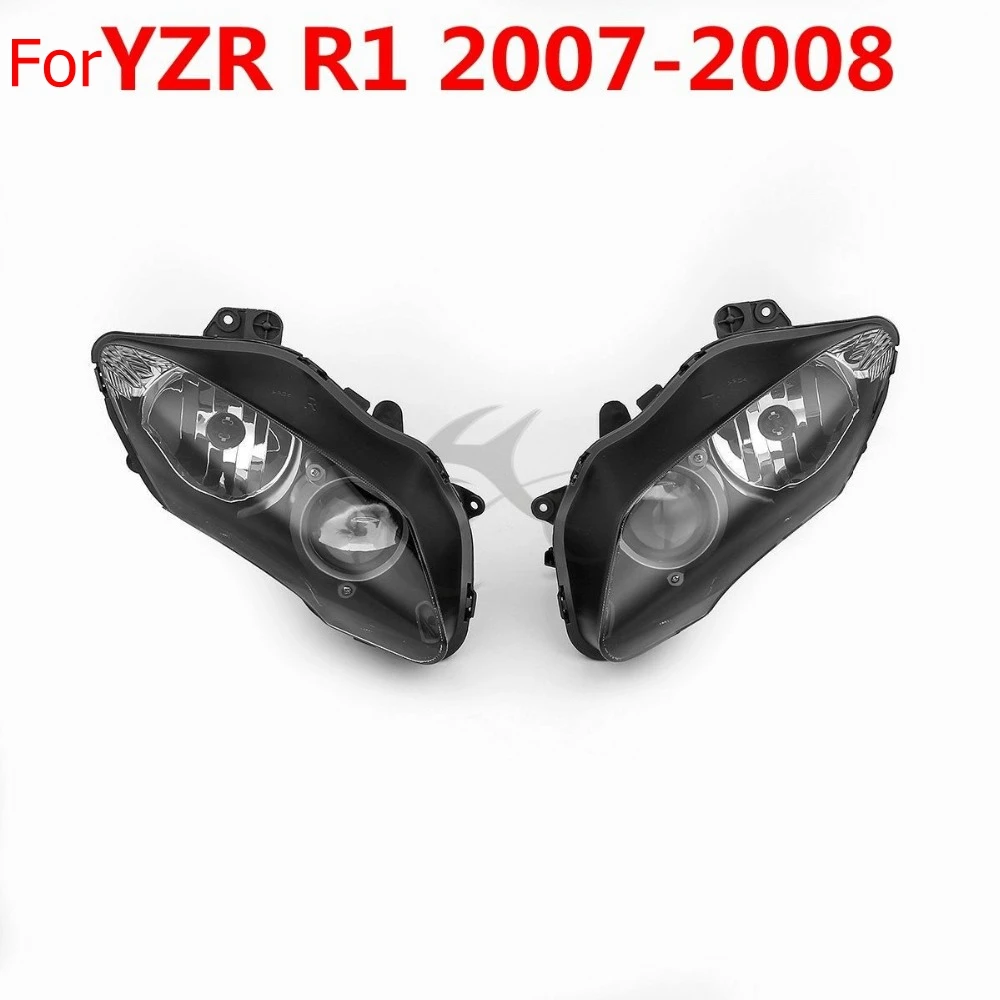 Передняя фара в сборе для мотоцикла Yamaha YZF R1 98 99 2000 2001 02 03 04 06 07 08 2009 2011| |