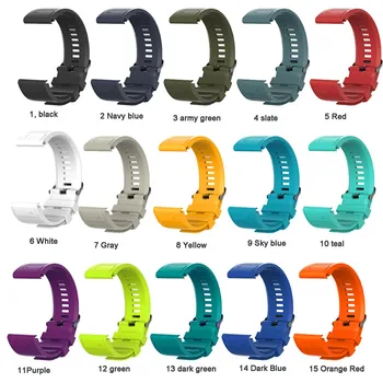 

eiEuuk Soft Silicone Quick Release Relacement Wrist Band Watch Strap Bracelet for Garmin Fenix 5/5S/5X/6 PRO/6S/6X Smartwacth