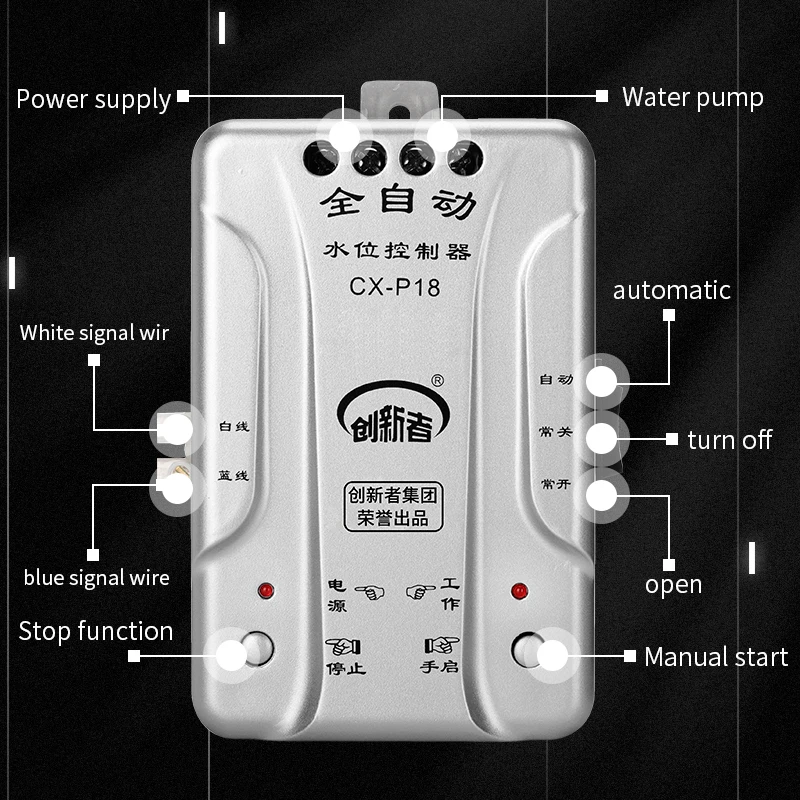 de agua bomba agua nivel liquido 02