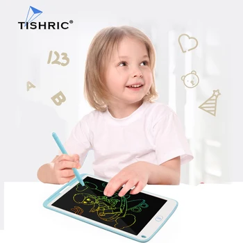 

TISHRIC 12 Inch LCD Writing Tablet With Stylus Pen Graphics Tablet Kids Educational Drawing Board Handwriting Pad Kids Gifts