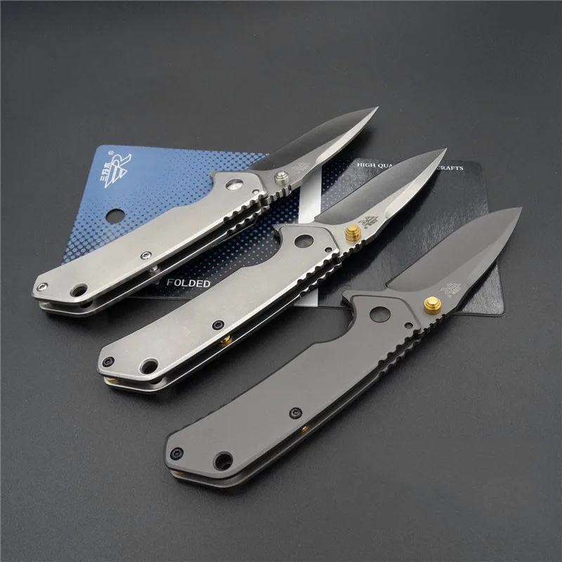 SANRENMU 7056 EDC карманный складной нож с зажимом для ремня аварийного отдыха на