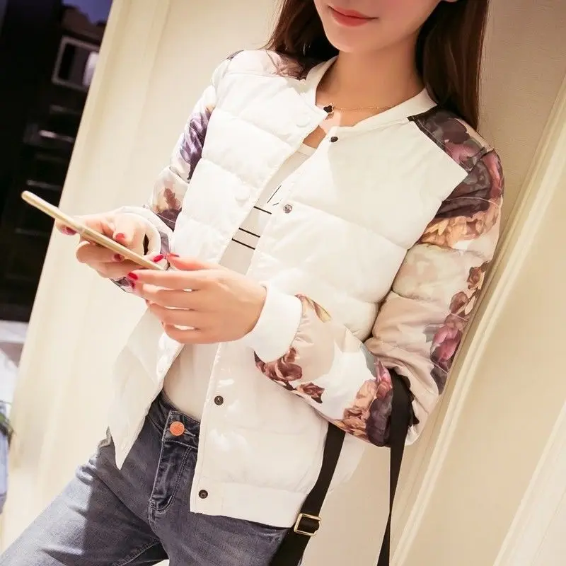 

Long Sleeve Button Coat Women Print Fashion Autumn Winter Jacket Basic Jacket Slim Streetwear Outwear Plus Size Parkas Feminimo