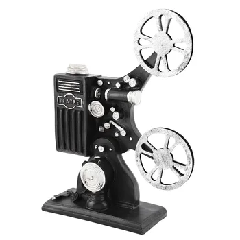 

Retro Nostalgic Film Projector Model Props Creative Cinema Shooting Ornaments Resin Crafts For Home Decoration Crafts