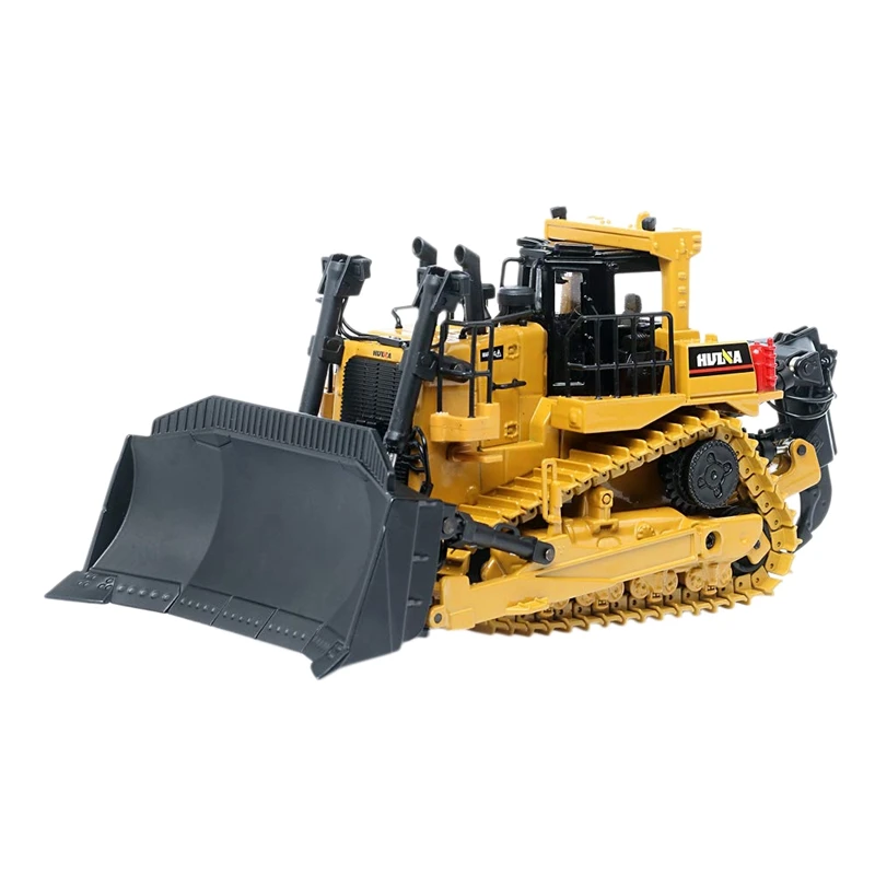 

Huina 1700 1/50 Scale Diecast Collectible Dozer with Ripper, High Detail Metal Dozer Model Toy for Kids (Dozer)