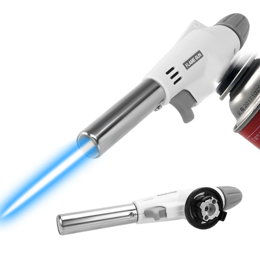 

NICEYARD Welding Gas Ignition Lighter 920 Metal Gun Torch Portable For Camping Hiking Flame Gun Butane Gas Welding Torch