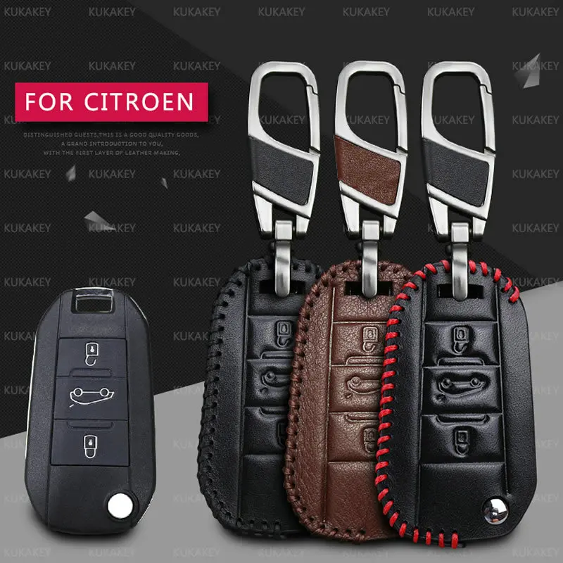 Чехол для ключей автомобиля чехол Citroen C4 Grand Xsara Picasso C5 Elysee C Quartre C3 XR Berlingo Cactus