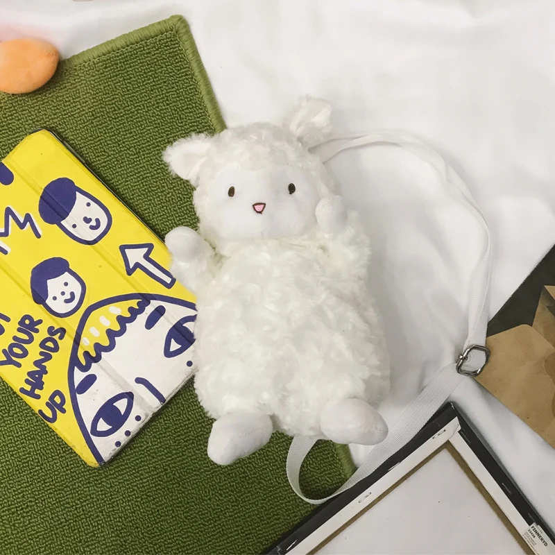 Милые Мультяшные сумки через плечо для девочек, Kawaii, детские плюшевые сумки через плечо, Ins, Модное детское портмоне, сумки для денег