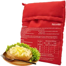 Free Shipping Microwave Oven Potato Cooker Bag Baked Potato Microwave Cooking Potato Quick Fast kitchen accessories