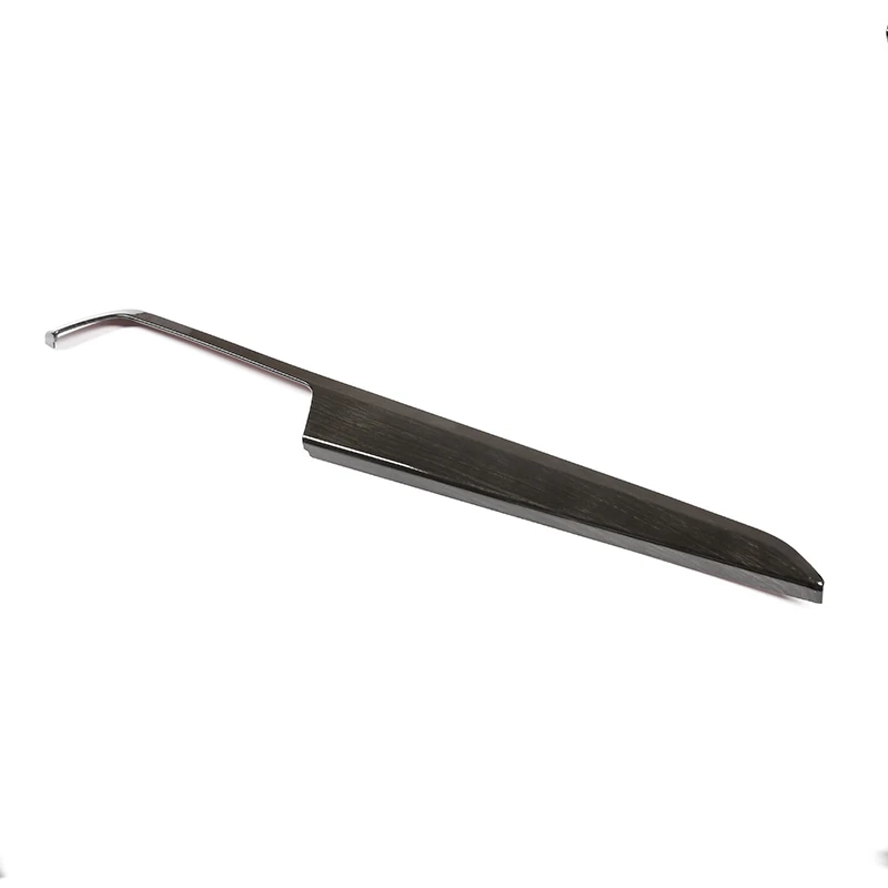 Black Wood Grain ABS черное дерево зерна для Mercedes Benz C Class W204 2010-2013 аксессуар для автомобиля центральная консоль для салона Защитная панель Крышка отделка - Название цвета: Black Wood Grain