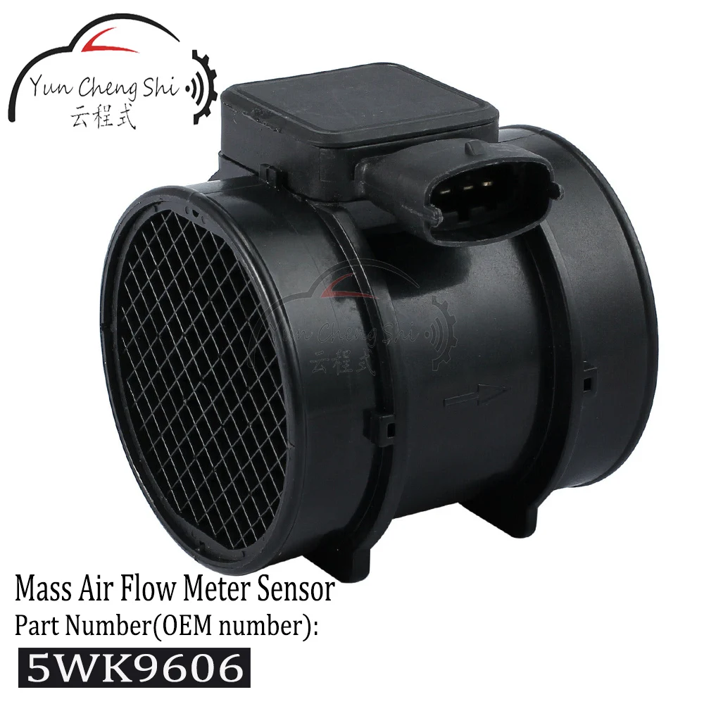 

5WK9606 90530463 836583 5WK9 606 641 Mass Air Flow MAF Sensor For Opel Vauxhall Astra Corsa Meriva Omega Vectra Zafira Saab 9-3