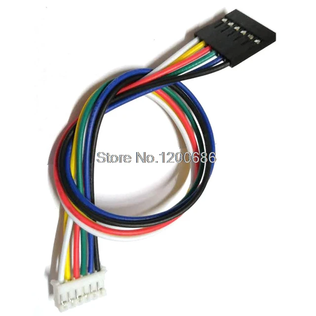 2.54mm 6pin Female Jumper Wire Dupont Cable  Dupont Cable 4pins Male  Female - Connectors - Aliexpress