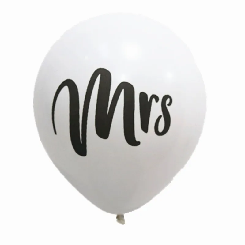 Aliexpress Amazon стиль только что замужние резиновые воздушные шары MR's Balloon Cross Border