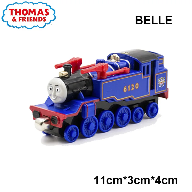 1:43 Томас и Друзья Металлический Литой магнитный поезд игрушечный транспорт Emily Toby Lady трек поезд модель игрушки Детский Рождественский подарок - Цвет: belle