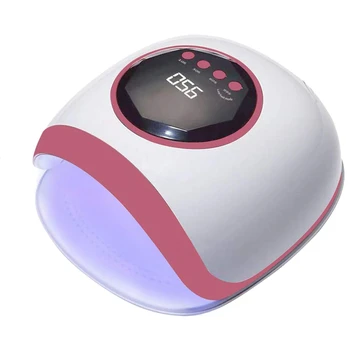 

72W LED UV Nail Lamp with 4 Timer Setting,Senor for Gel Nails and Toe Nail Curing(US Plug)