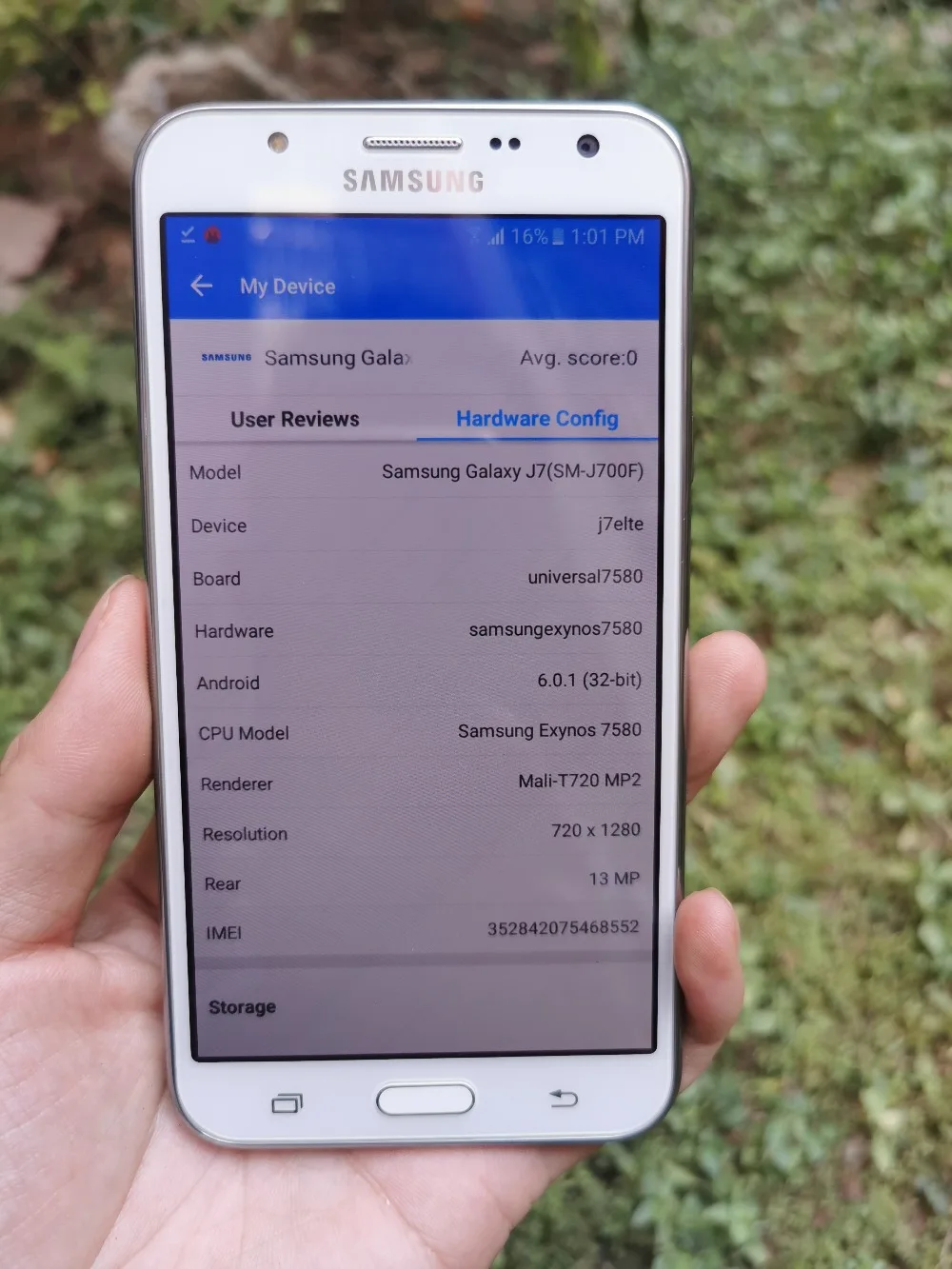 Разблокированный мобильный телефон samsung Galaxy J7 J700F с двумя sim-картами, четыре ядра, 1,5 Гб ОЗУ, 16 Гб ПЗУ