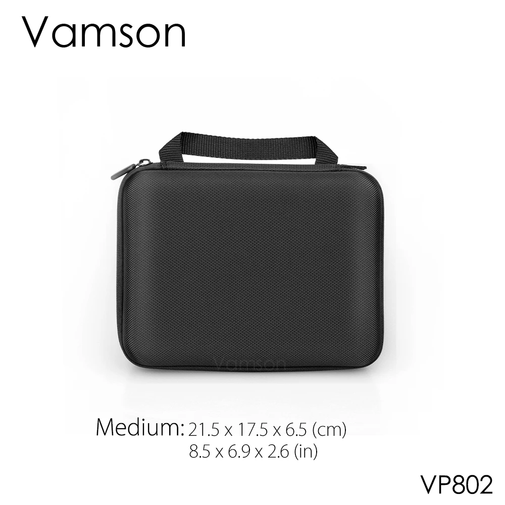 VP802 Чехол Vamson для экшн-камеры Go pro большого размера для GoPro Hero 8 7 6 5 4 3 Hero4 Session для eken для Xiaomi Yi 4K Box VP803 - Цвет: VP802