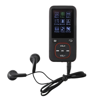 

FULL-1.8 Inch Professional HD Noise Reduction Walkman FM E-Book Video Player, Can Be Used As A Holiday Birthday Gift