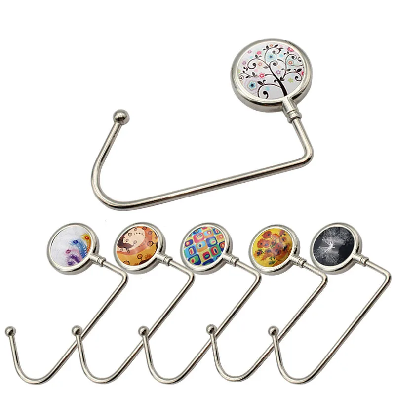 Table Foldable Purse Handbag Hook Hanger Holder Hooks Hang Handbag