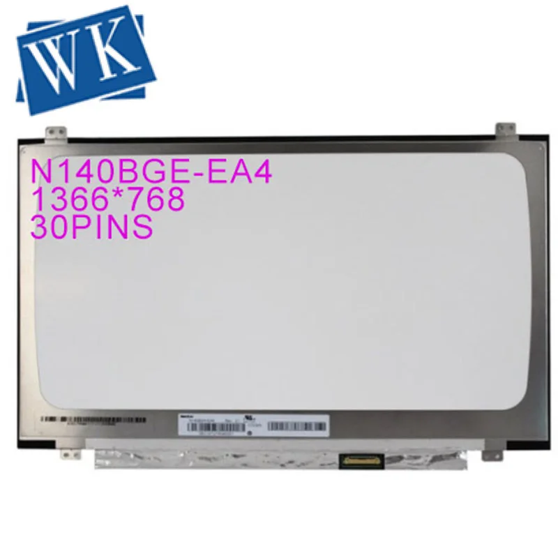 Ноутбук 1" N140BGA-EA4 N140BGA EA4 ЖК-экран дисплей Панель 1366*768 30 Сменные булавки