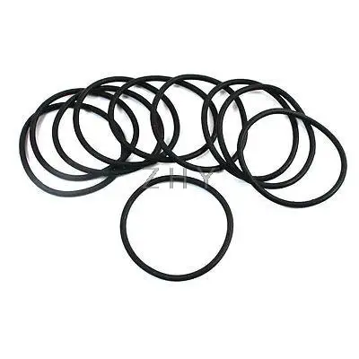 

10 Pcs 32.6mm Outer Dia 1.8mm Cross Section Rubber Sealing O Rings Black