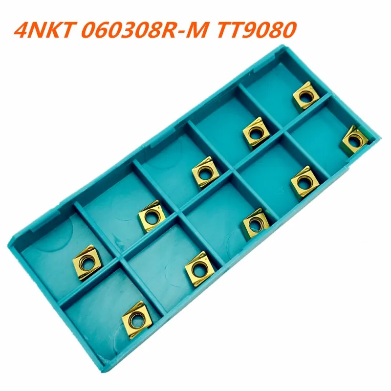 4NKT060308R M TT9080 Carbide Insert Metal Turning Tool Taegutec CNC Tungsten 4NKT 060308R Cutting Tools | Инструменты