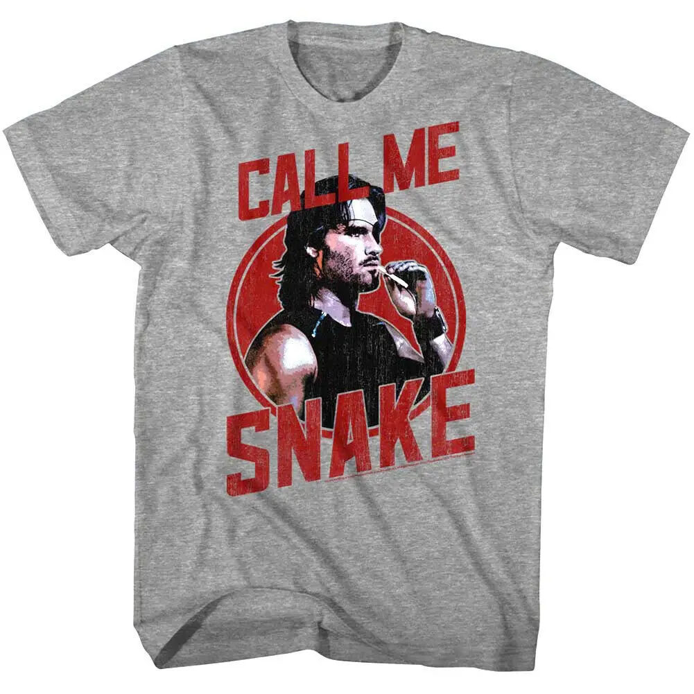 Мужская футболка от New York Call Me Snake Plissken Курт Рассел | одежда