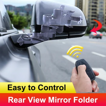 

QHCP Rear View Mirror Folding Electric Motor Auto Folding Rearview Mirror Motors 1Pair For Ford Mustang 2015 2016 2017 2018 2019