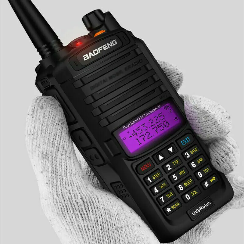

UV-9R Plus For Baofeng 15W VHF UHF Walkie Talkie Dual Band Handheld Two Way Radio