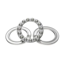 Rodamiento de empuje plano, 1 pieza, 51100 51101 51102 51103 51104 51105 51106 51107