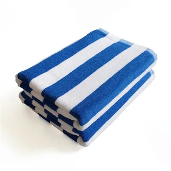 

80x150cm Striped Large Thicken Shower Towels Bathroom Absorbent Hotel Pool Gym Home Cotton Swimming Bath Stipe Towel Towel Beach