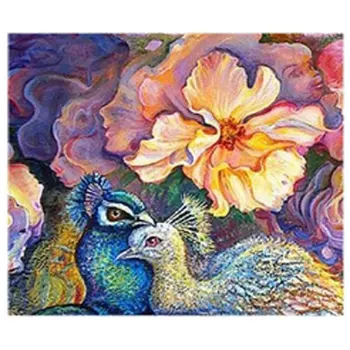 

Peacock love patterns Counted Cross Stitch 11CT 14CT 18CT DIY Chinese Cross Stitch Kits Embroidery Needlework Sets