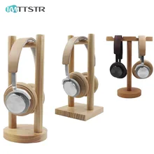 IMTTSTR Universal Real Wood Headphone Stand Holder Display for bracket for Headset Holder Rack Hang