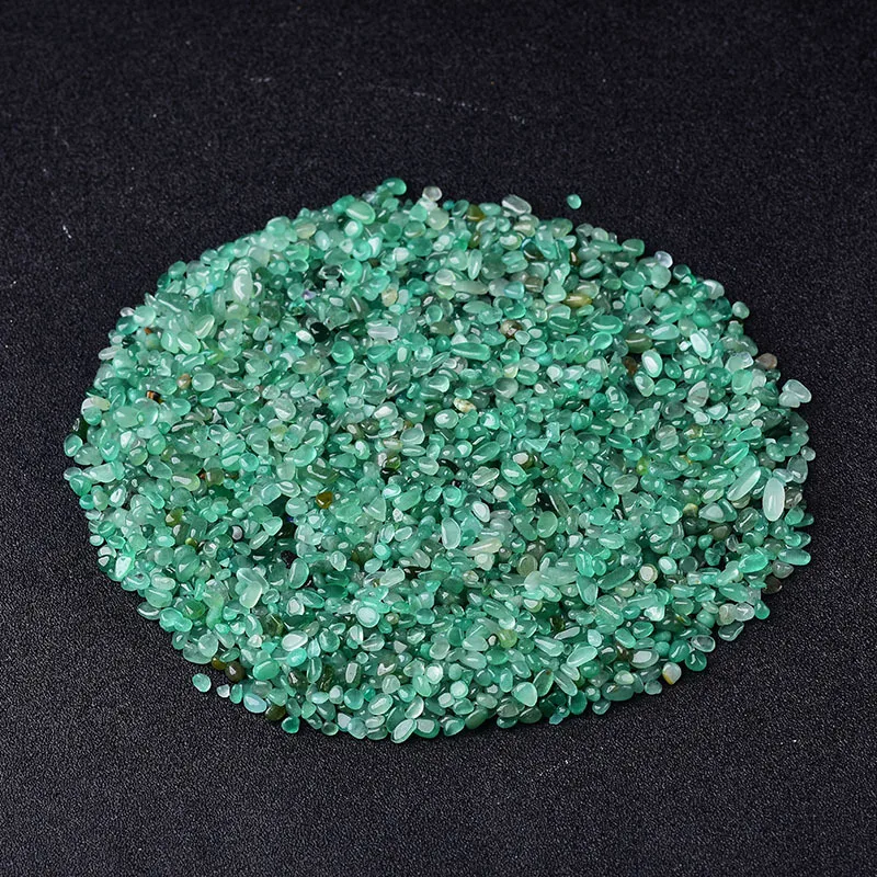 100g 4 Sizes Emerald Green Natural Mixed Quartz Crystal Stone Rock Gravel Specimen Tank Decor Natural Stones And Minerals