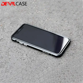 

Original DEVILCASE For iPhone XR 6.1inch Type One Aluminum Bumper Frame Cases