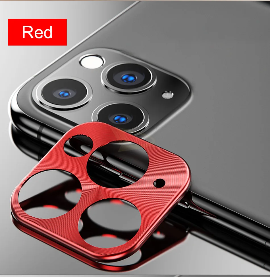 Роскошный металлический защитный чехол для камеры для IPhone 11 Pro X XR XS Max Защитная пленка для объектива