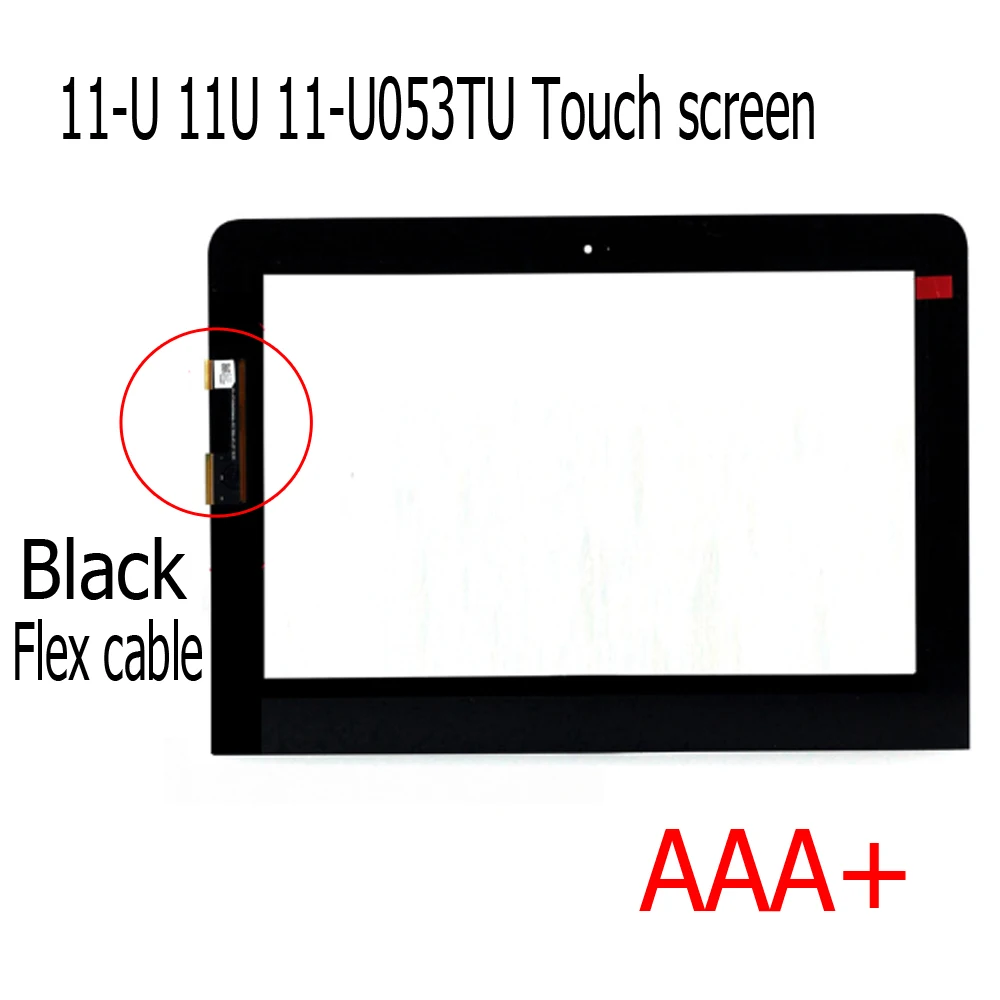 WEIDA 11," Touch для hp Pavilion X360 11U 11-U 11-U054TU 11-ab сенсорный экран дигитайзер черный гибкий кабель для hp 11U touch