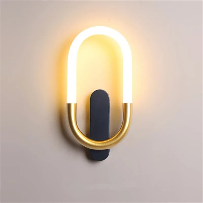 

Modern Wall Lamps For Bedroom Nordic Wall Led Lamp For Living Room Bedside Decoration Aisle Wall Light Corridor Hotel Lustre LED