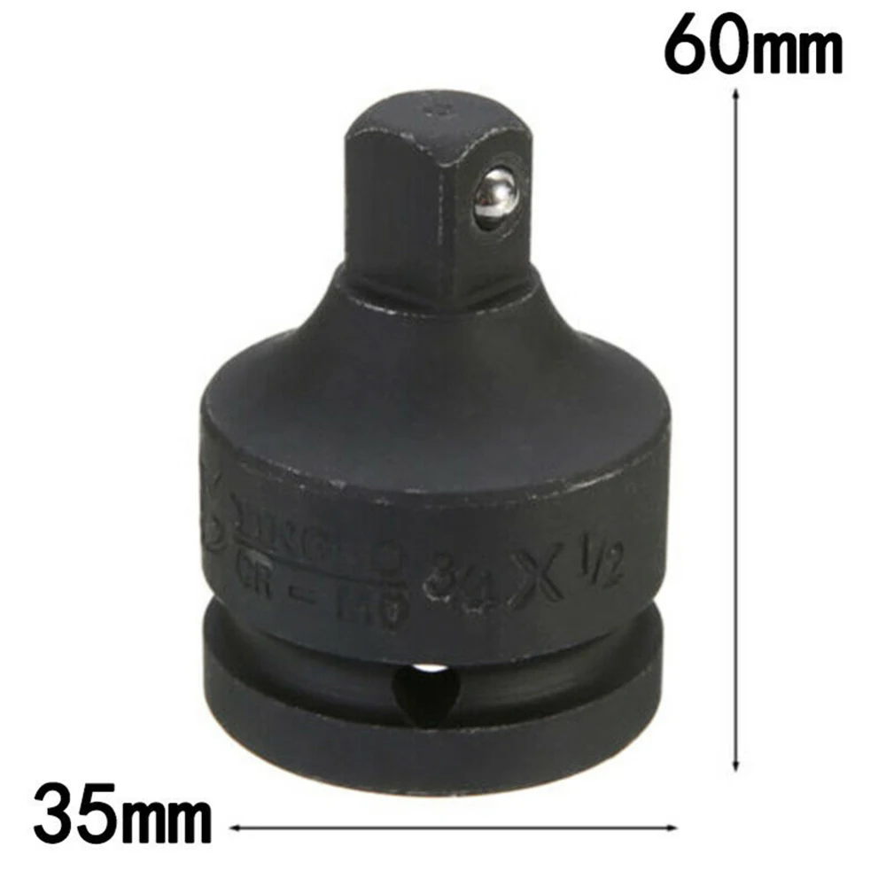 

Replacement Stainless Steel Adapter 3/4 Female To 1/2 Male Drive Socket Reducer Impact Ratchet Adapter Rod Pneumatic Sleeve