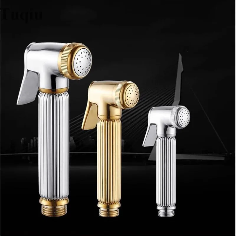 

Handheld Toilet bidet sprayer set Kit Brass Hand Bidets faucet for Bathroom sprayer shower bidet faucet gun